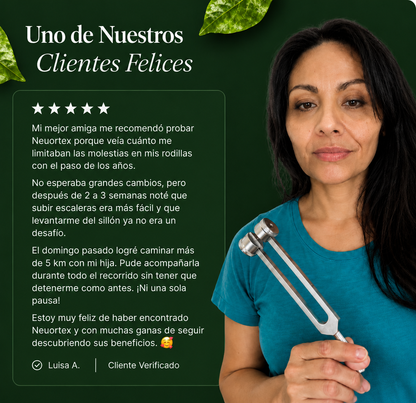 Neuortex Diapasón de 128 Hz | El instrumento de sanación
